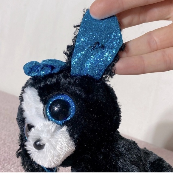 5/$25 Ty TySilk Tracey Beanie Boo Dog Black Puppy - Picture 3 of 11